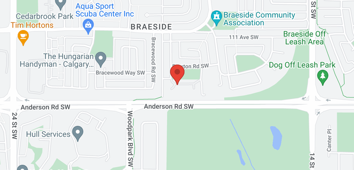 map of 24A 333 Braxton Place SW